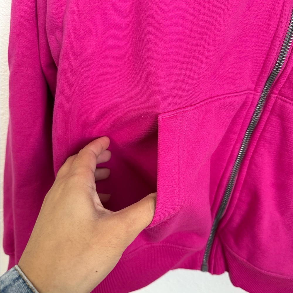 Peloton Zip-Up Hoodie Pink Size M - Picture 5 of 10